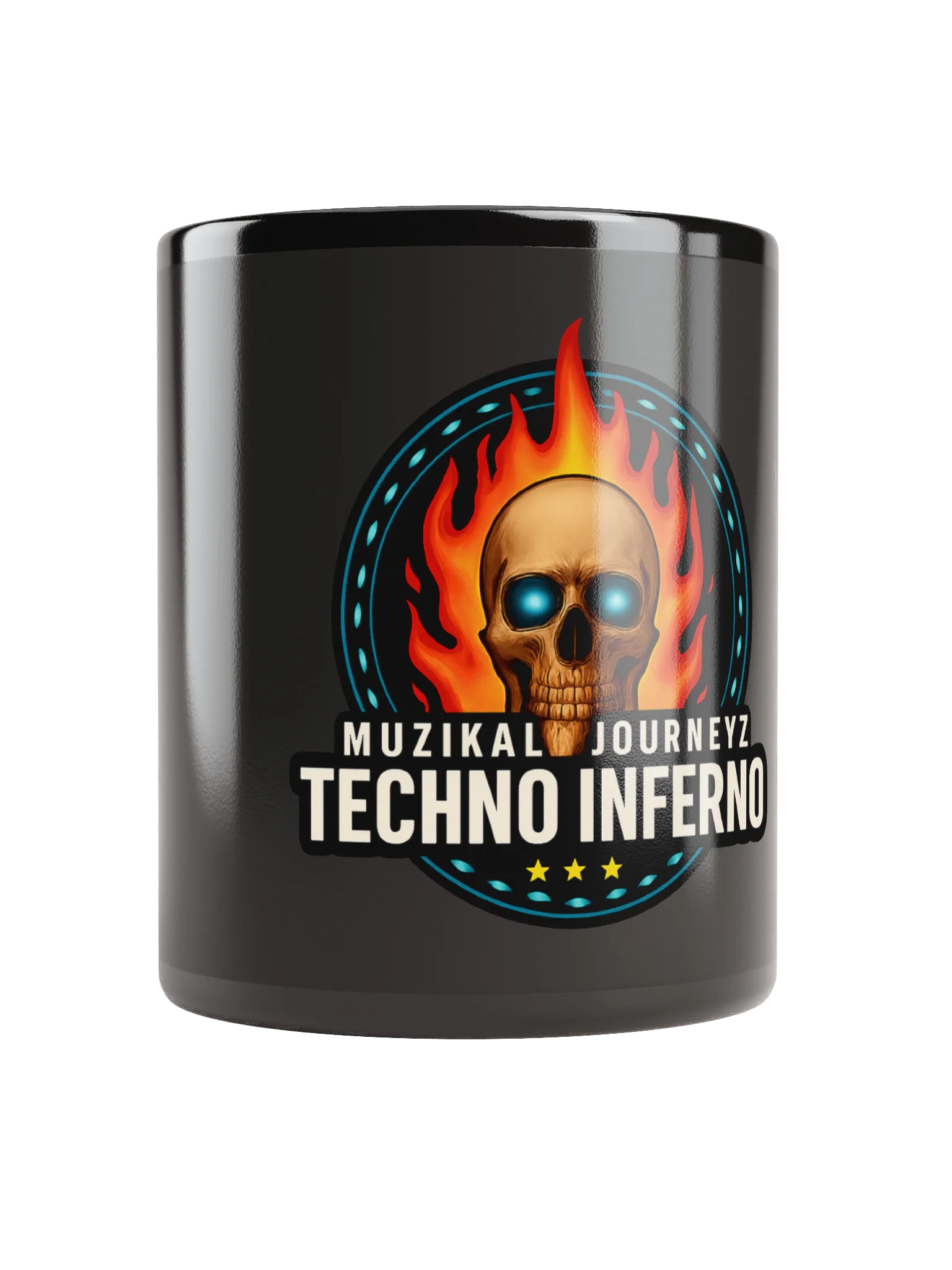 Techno Inferno Skull Mug product image (5)
