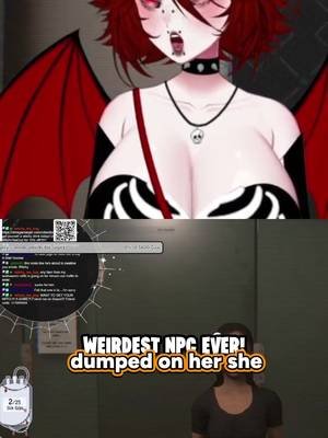 The Weirdest NPC Encounter Ever #vtuber #twitch #gamer #game #funny
