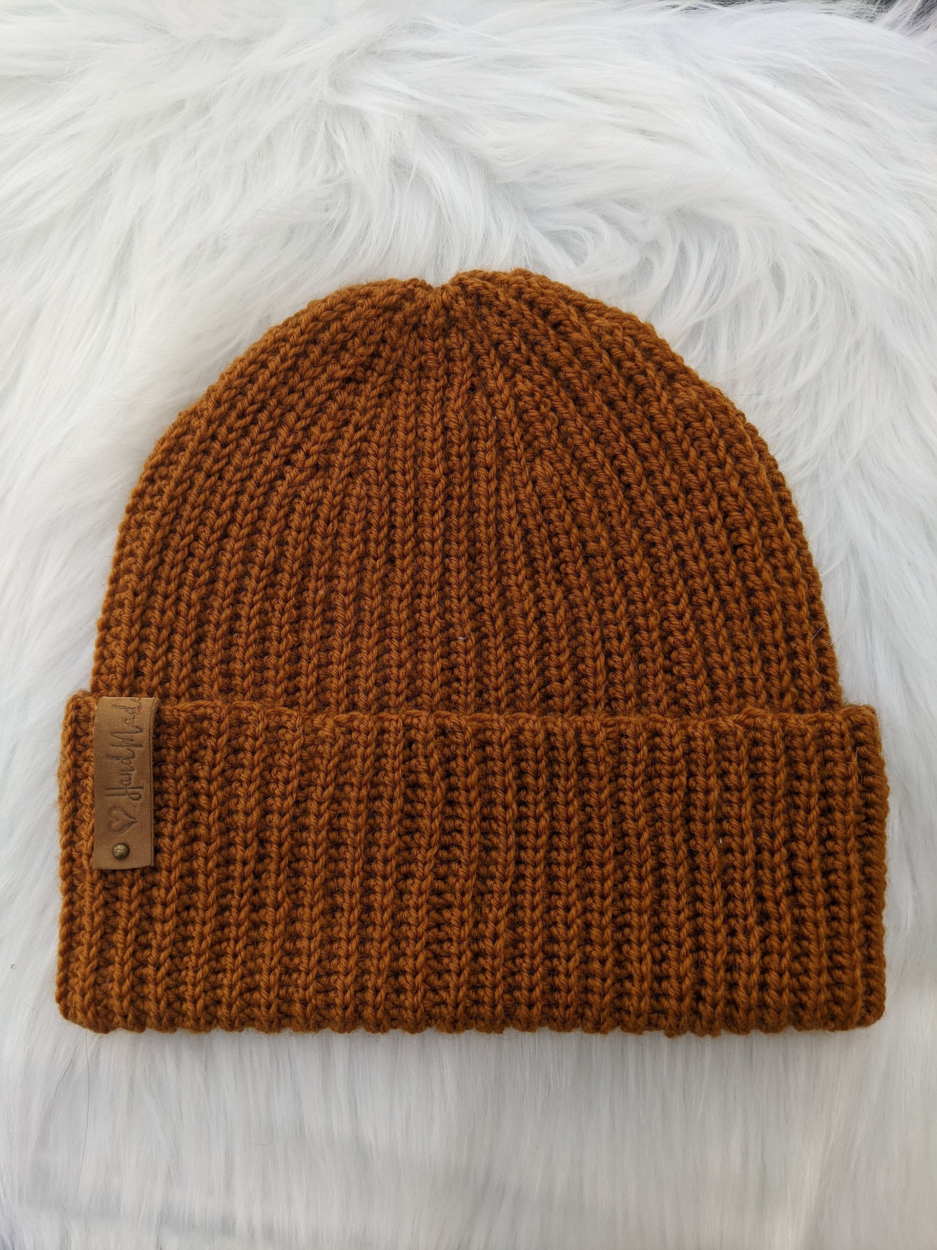 Crochet Casual Unisex Beanie Pattern product image (3)