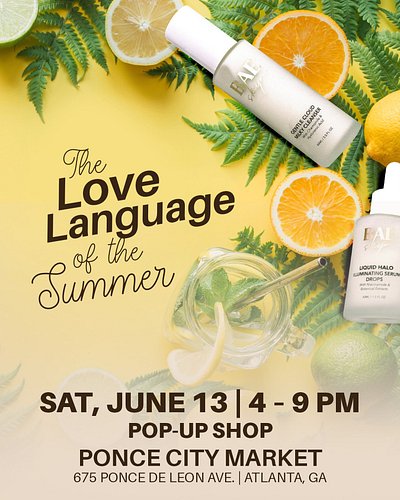 The love language of summer is simple: hydrated skin, a healthy glow, and a little self-care. ☀️🤍🍋

Join us Saturday, June 13...