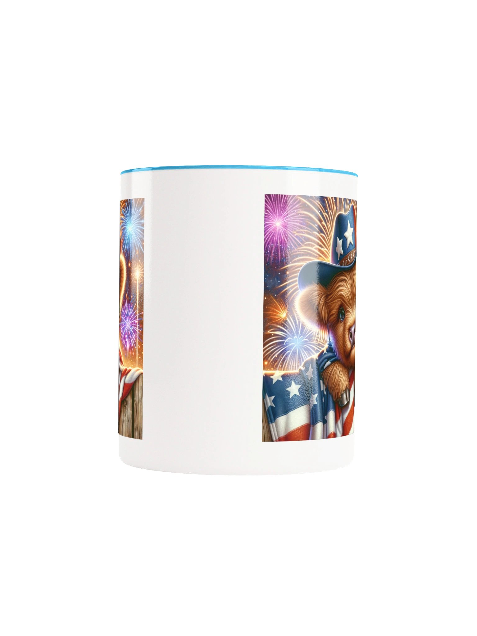 Patriotic Highland Cow product image (9)