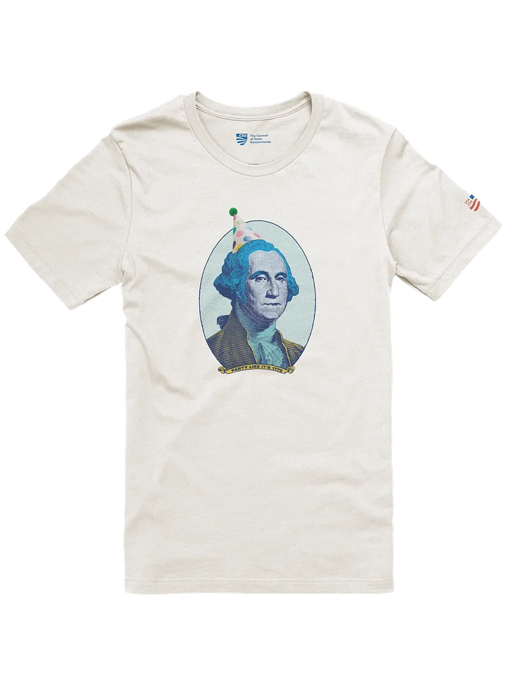 CSG 250 George Washington — Party Hat Tee product image (1)