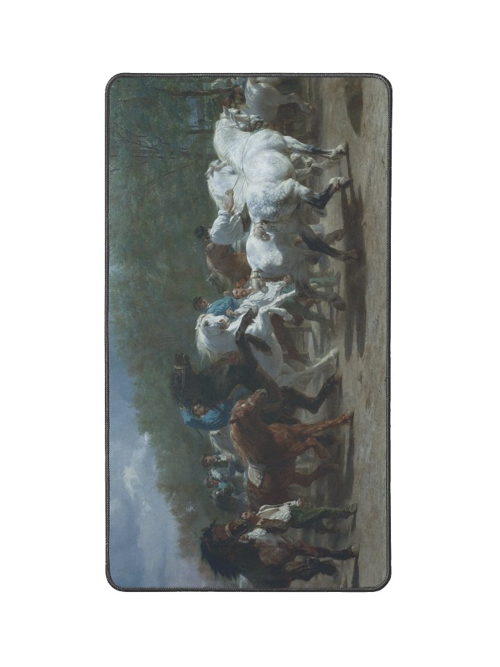 The Horse Fair - Desk Mat product image (1)