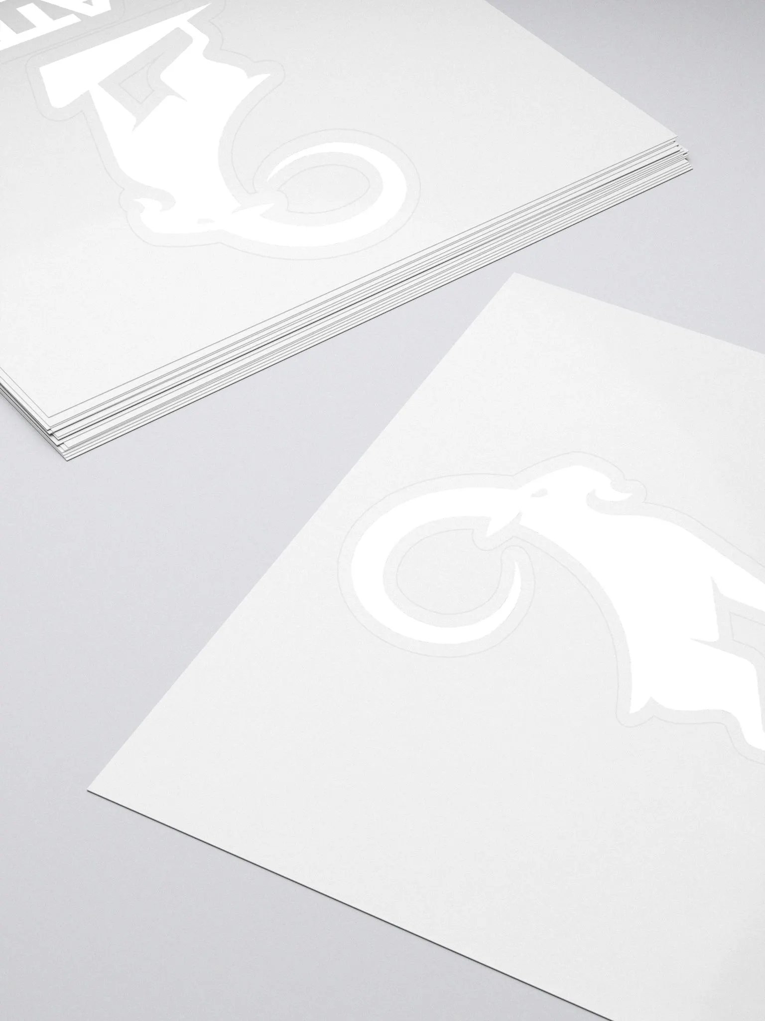 White Sticker product image (4)
