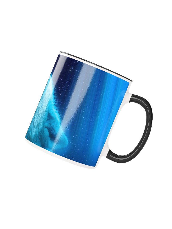 Starry Night Wolf Ceramic Mug product image (10)