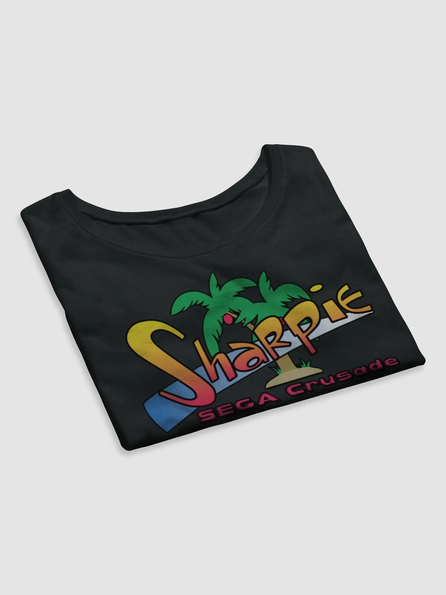 Sharpie SEGA Crusade (Womens Crop Tee) product image (7)