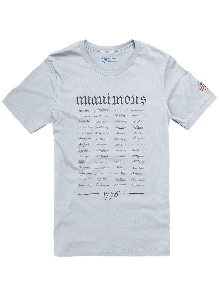 Unanimous 1776 Signers — Tee product image (1)