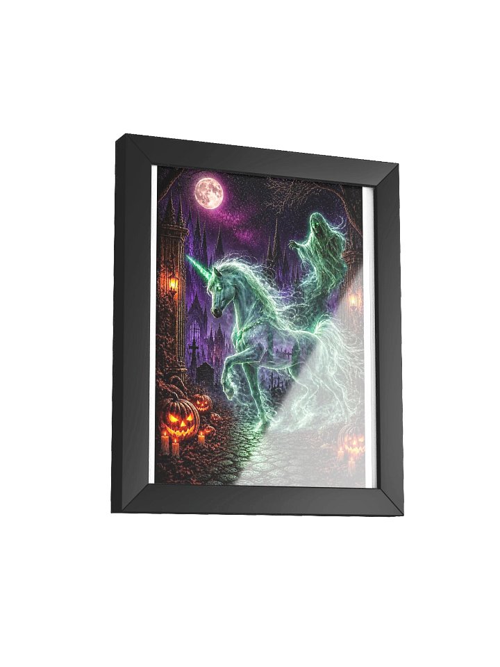 Halloween Unicorn Framed Poster III product image (100)