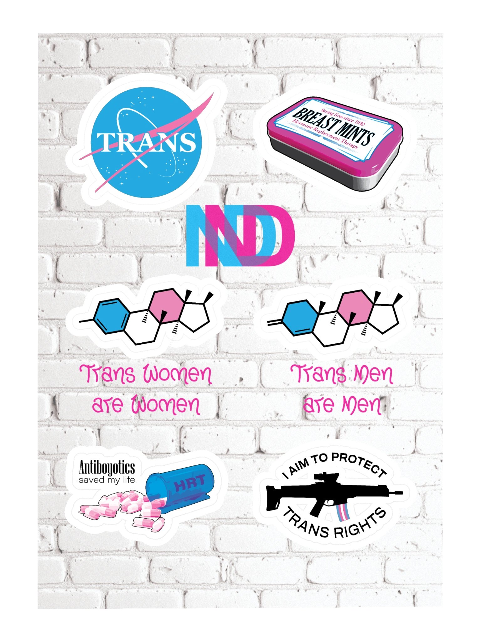 Trans Sticker Sheet product image (3)