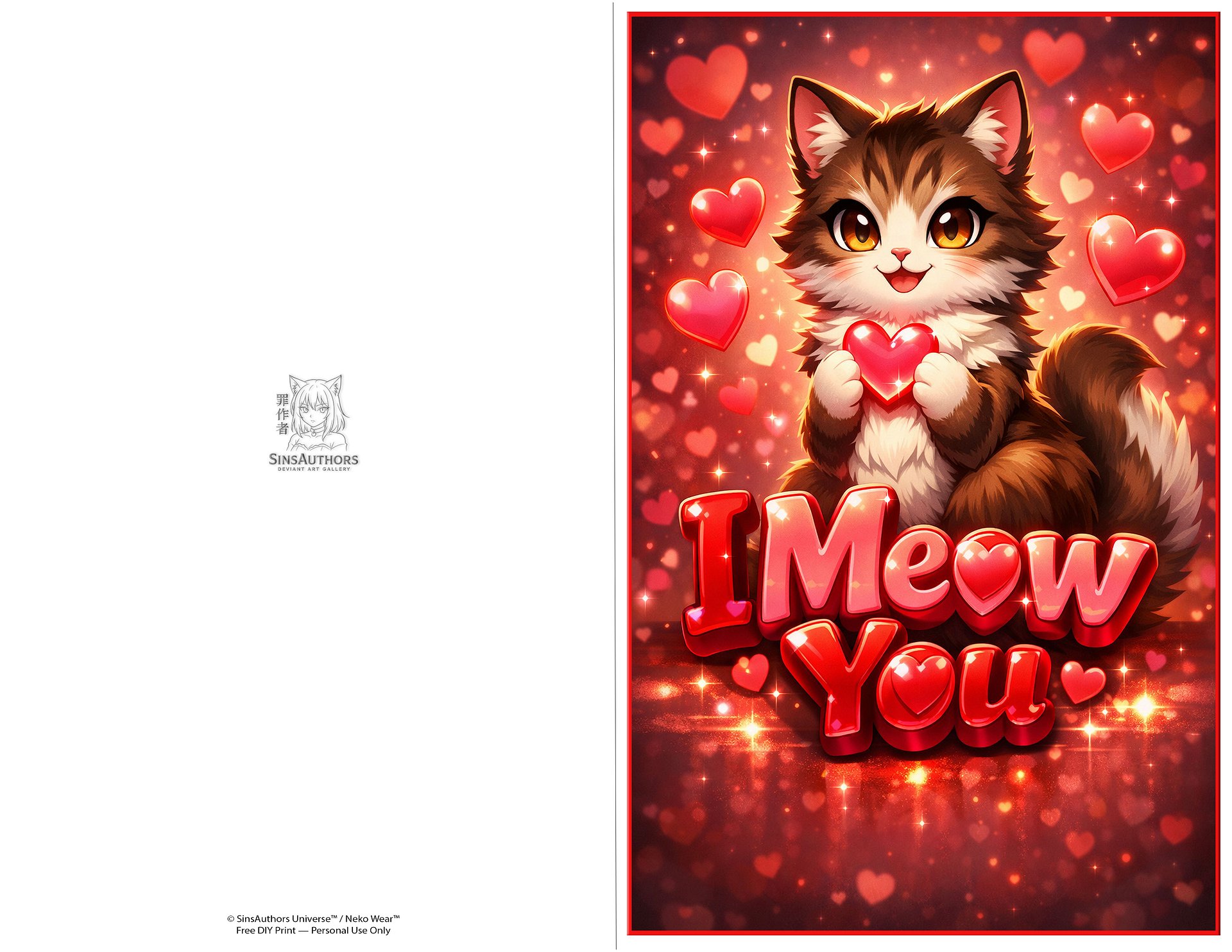 💖 DIY Valentine Pack 1 — Neko Wear product image (12)