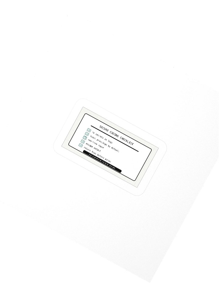 Secure Coding Checklist Sticker product image (6)