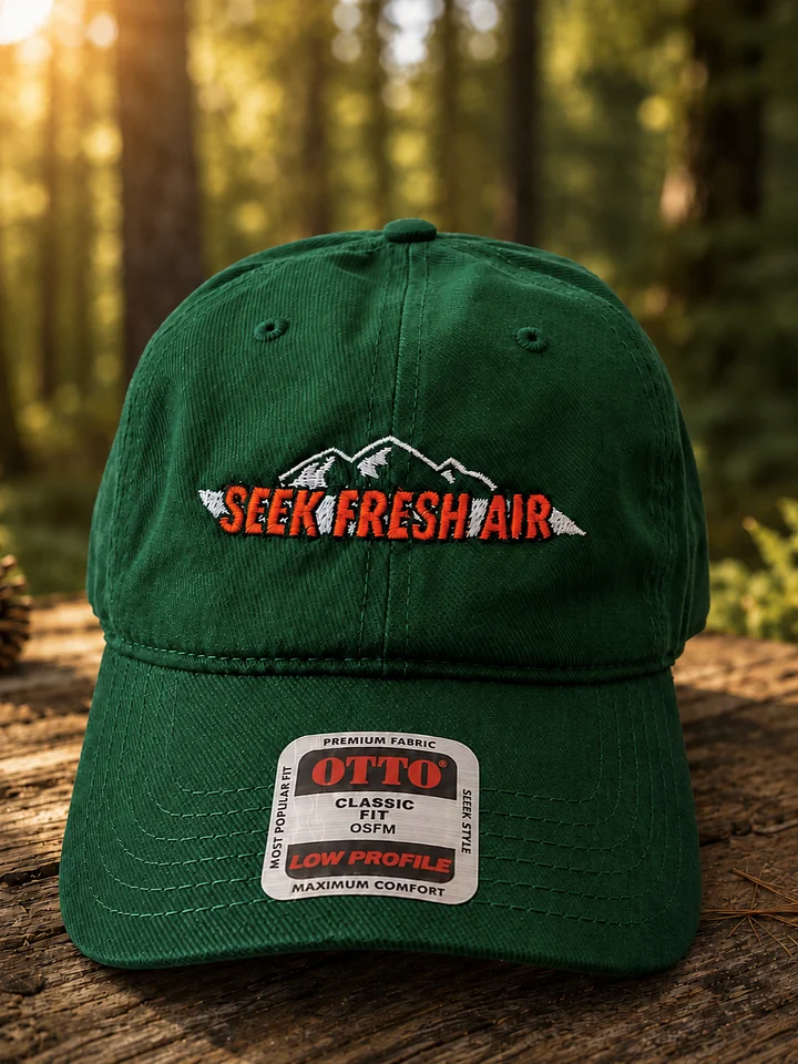 Forest Green Seek Fresh Air Hat product image (1)