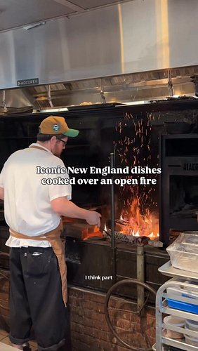New England style food cooked over an open fire

Chef Marc Sheehan @northernspyma in Canton, MA, uses wood fire to bring some...