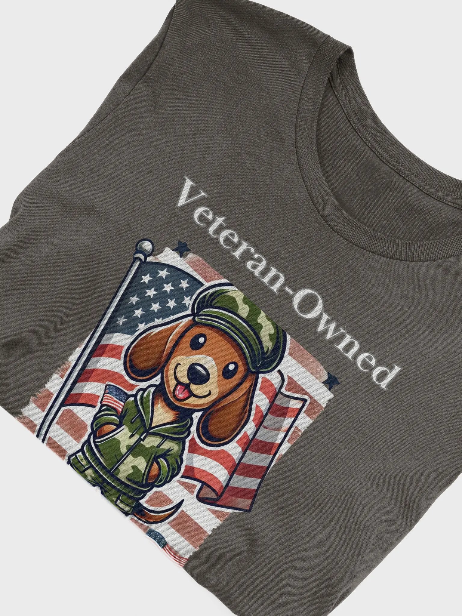 Veteran-Owned, Dachshund-Approved T-Shirt product image (5)
