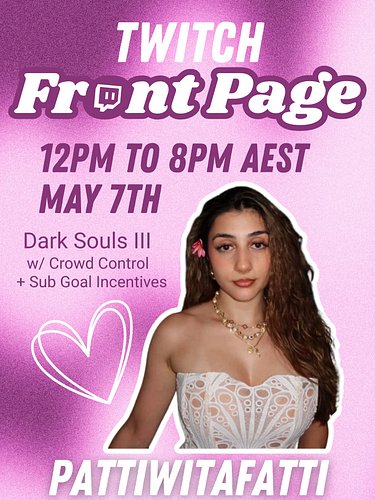 2 More Days!!! We are going to be on the Front Page of Twitch, i am so excited to showcase more of the Dark Souls 3 Marathon ...