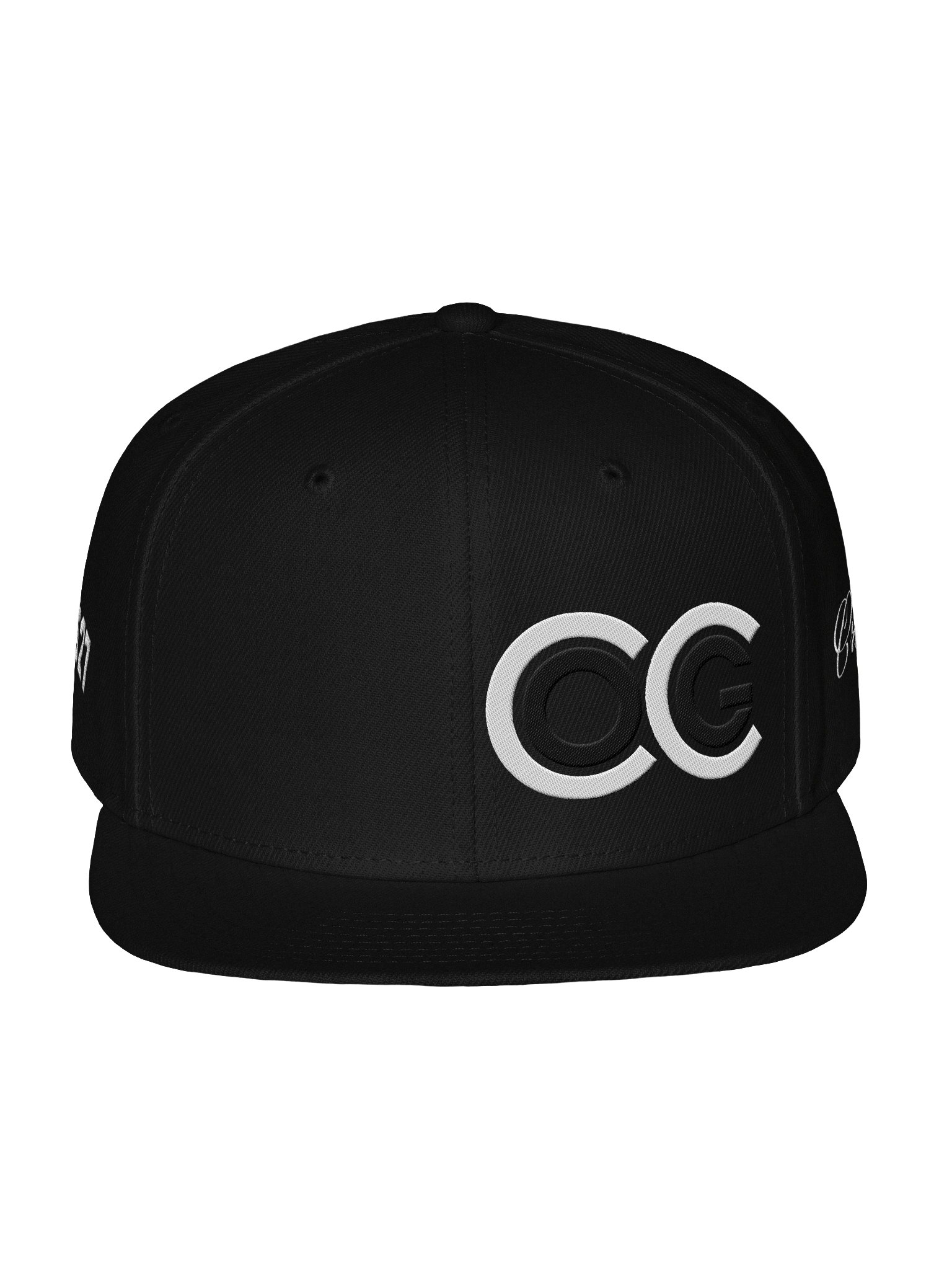 Cocoa Crusty CCOG Flatbill - White/Black on Black product image (1)