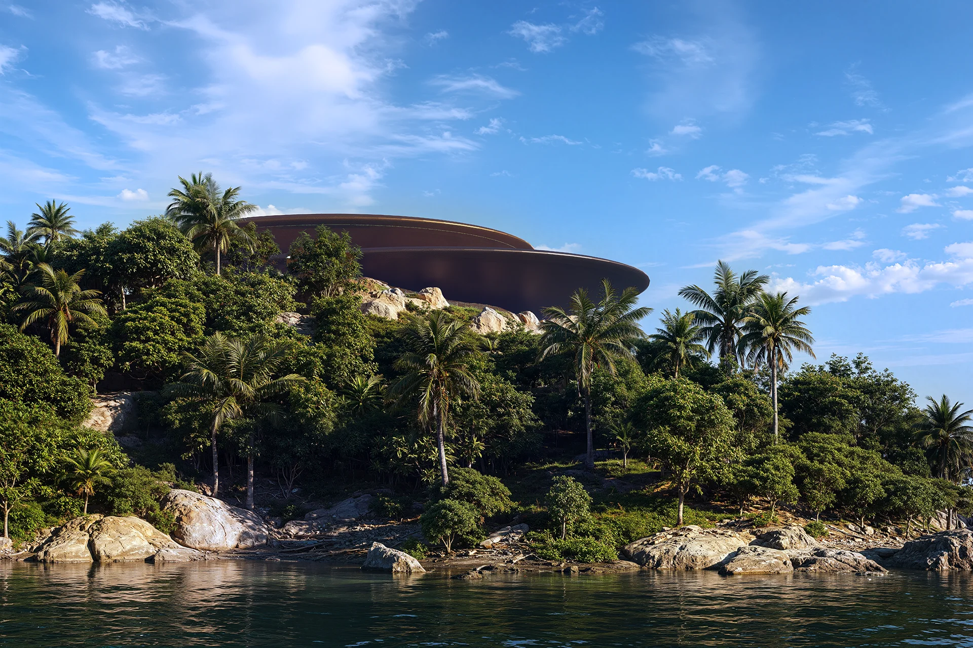 Cliff House (3D Model + D5 Render Scene) product image (12)