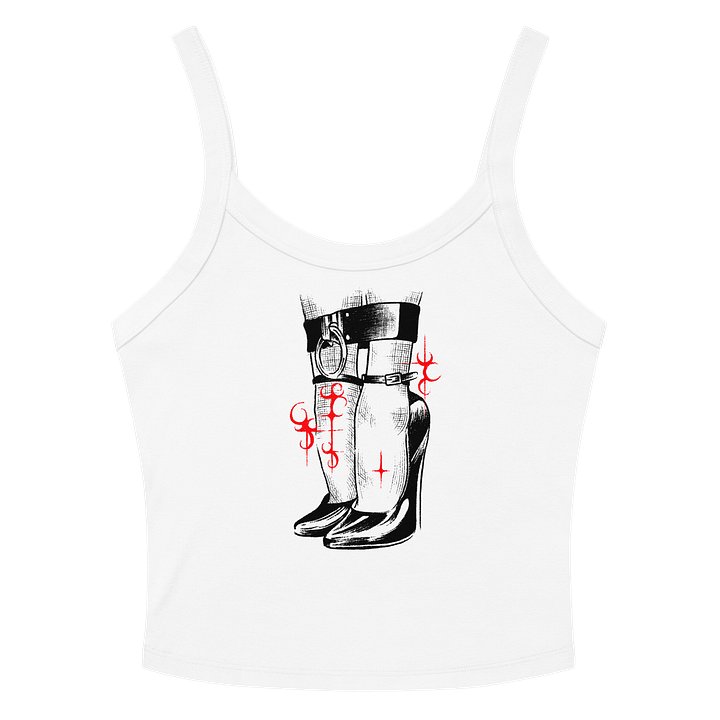 Cyber $teppin’ - micro ribbed tank top product image (2)