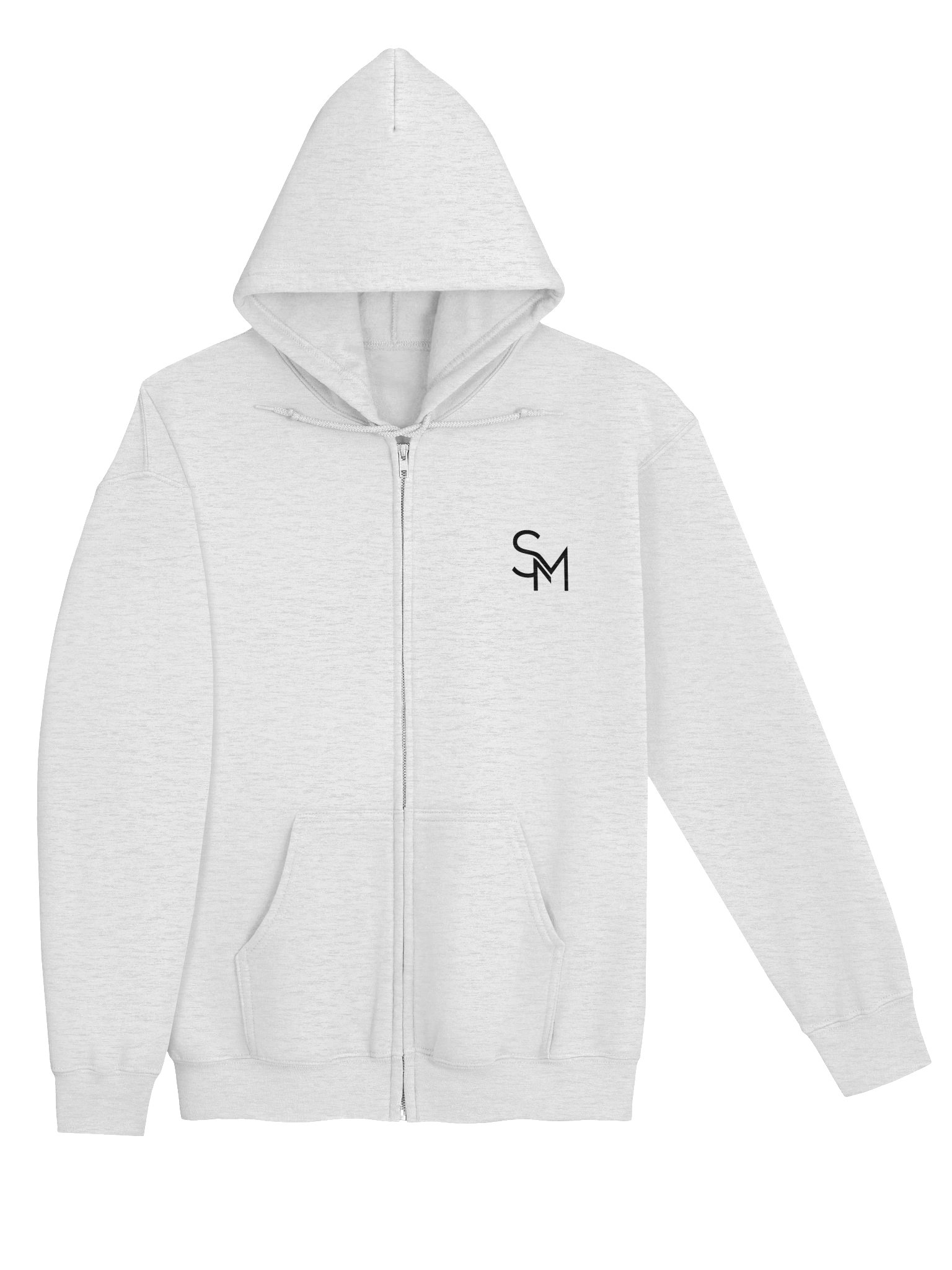 Minimal Monogram Zip Hoodie product image (3)