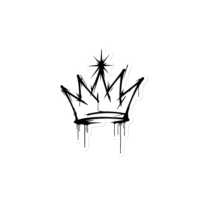 ONE KING Urban Crown Logo Die-Cut Magnet product image (2)