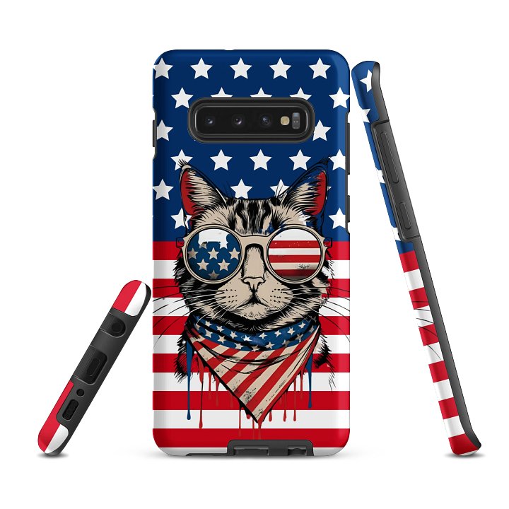 Patriotic Feline Sunglasses Tough Case product image (3)