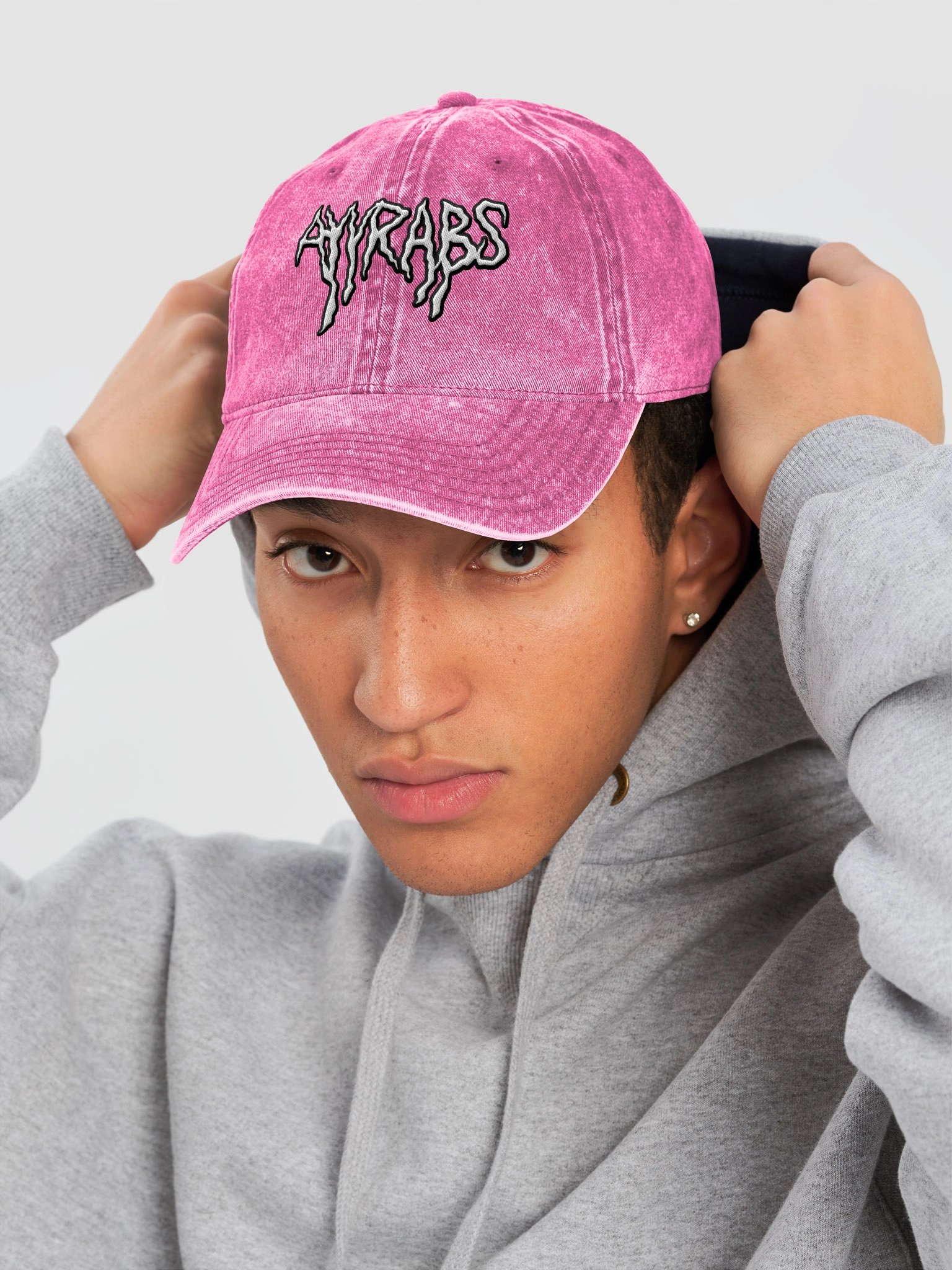 Vintage Ayyrabs Hat - Pink product image (6)