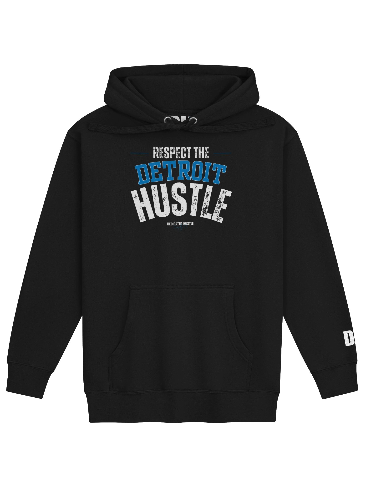 Respect The Detroit Hustle - Varsity Edition Hoodie | Dark Colorways product image (2)