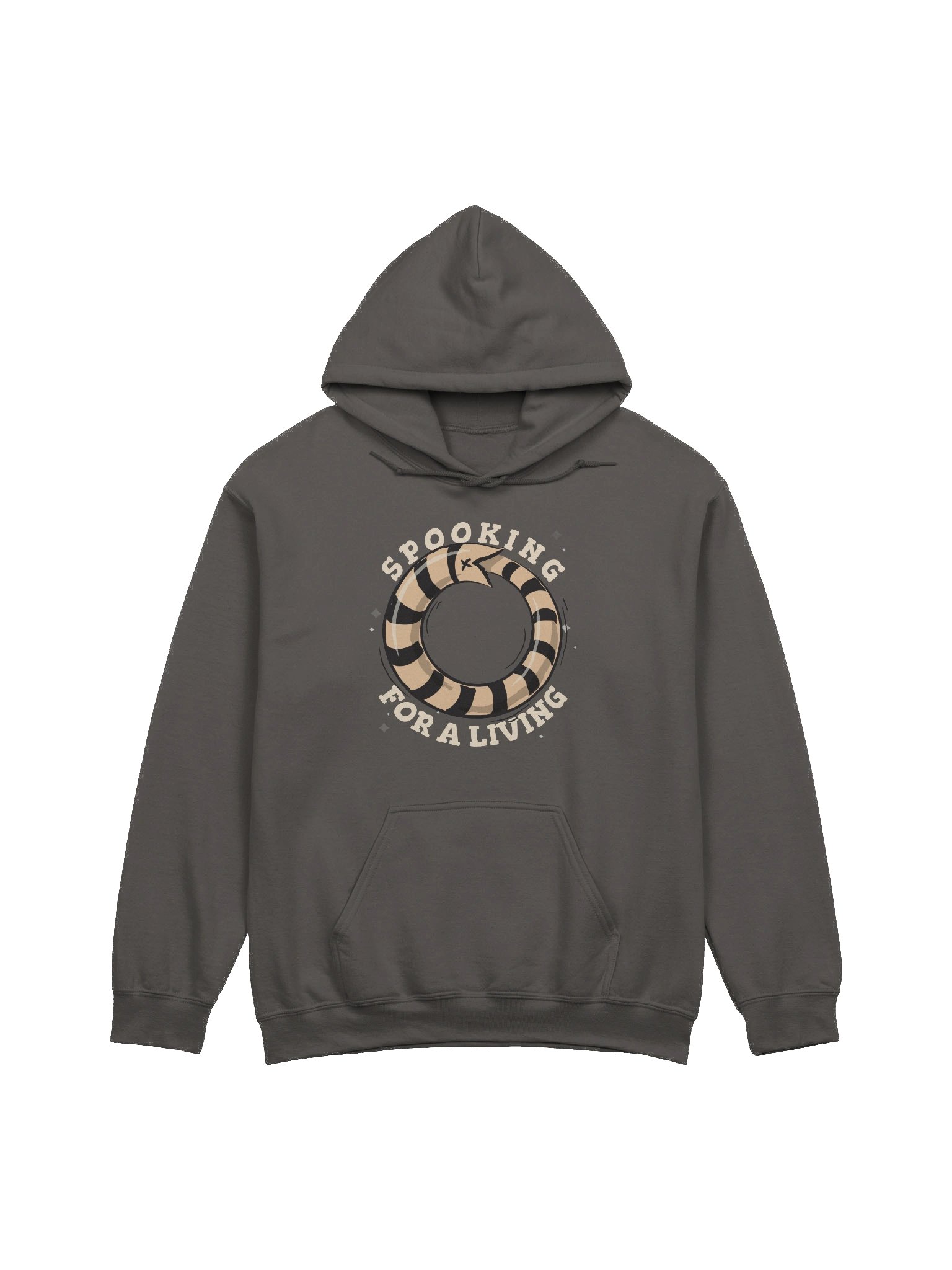 [UM Designs] Spooking For A Living - Unisex Pullover Graphic Hoodie product image (1)