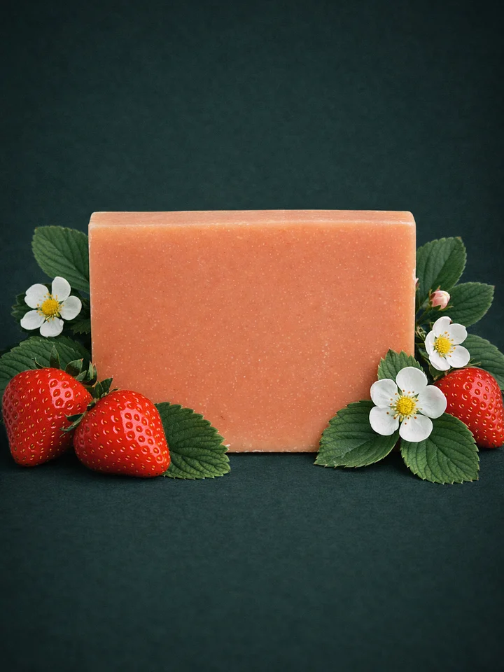 Handmade Strawberry Soap product image (1)