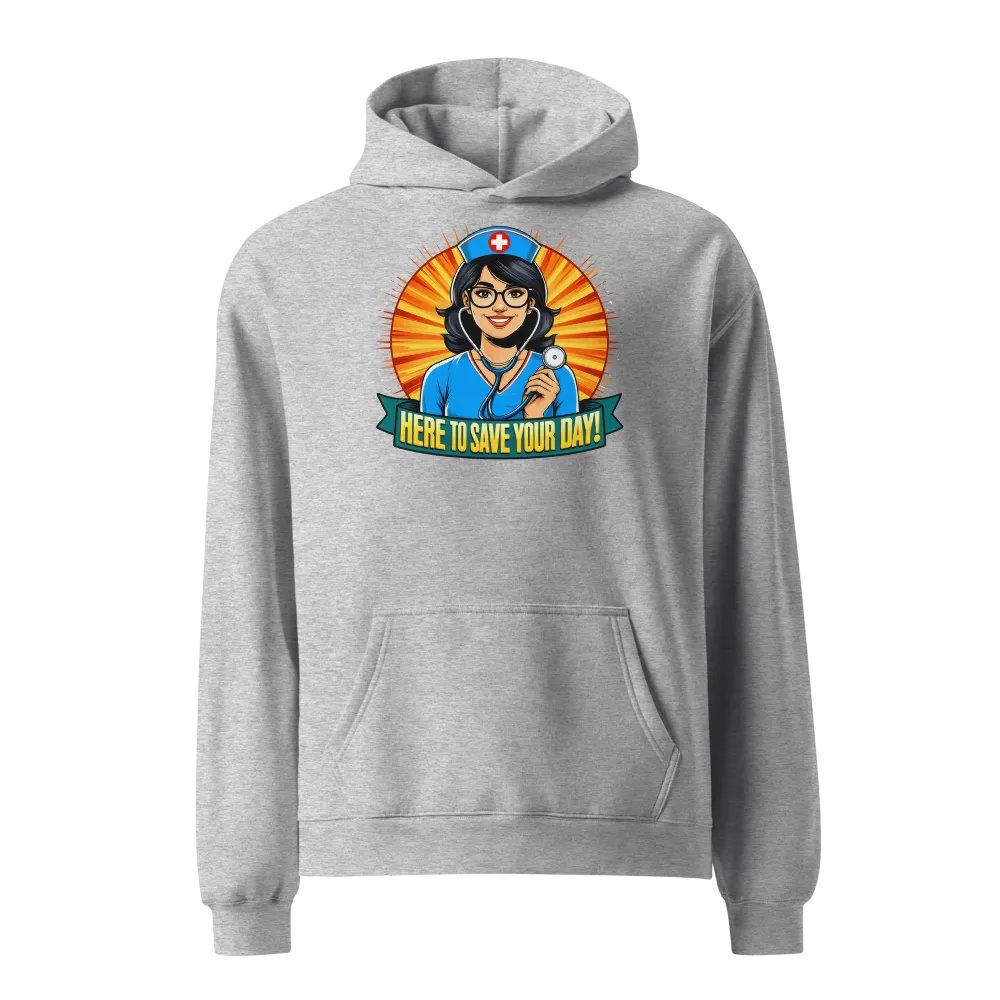 Smiling Nurse Oversized Hoodie product image (4)