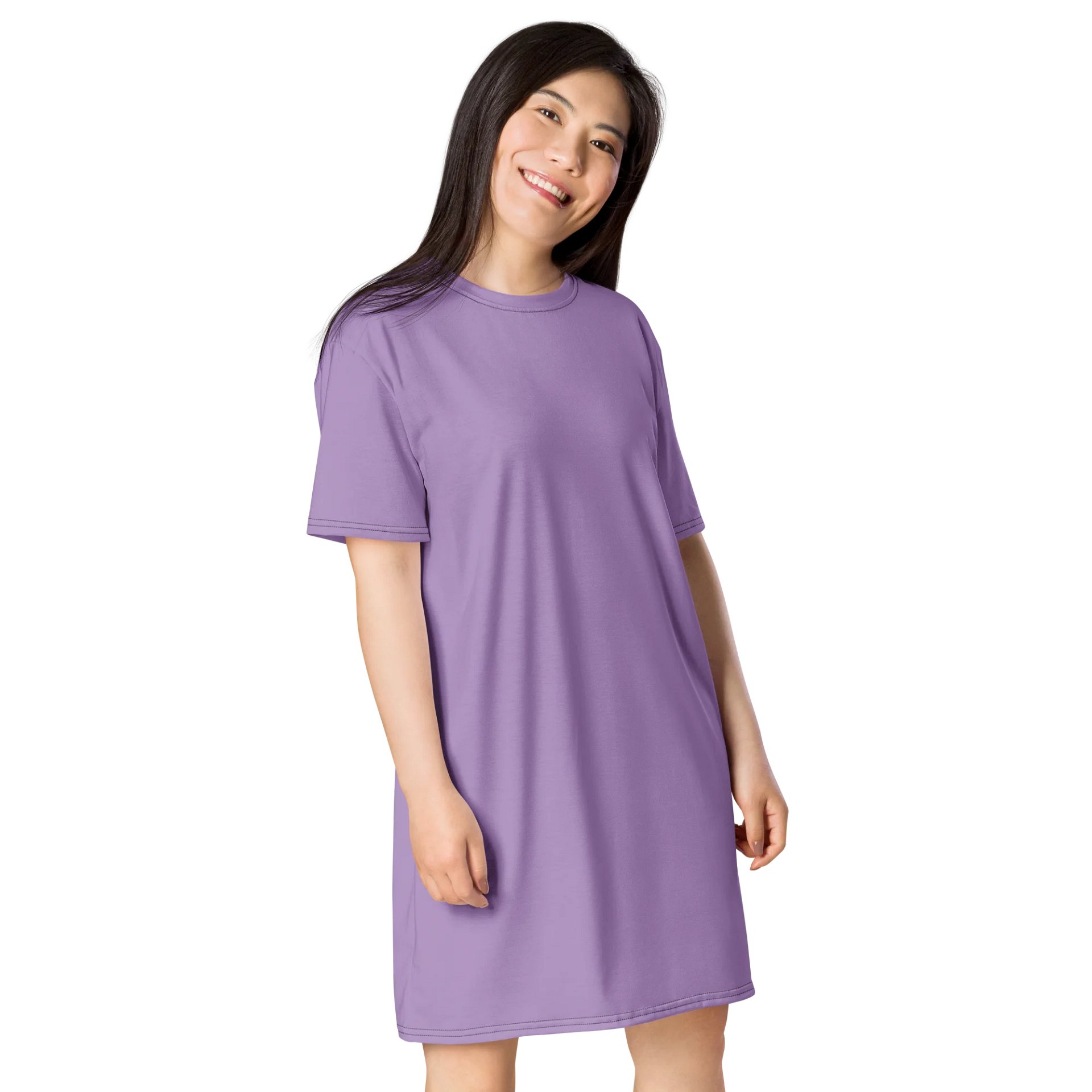 Oversized T-Shirt Dress - Stylish East Side, Sizes 2XS-6XL product image (4)