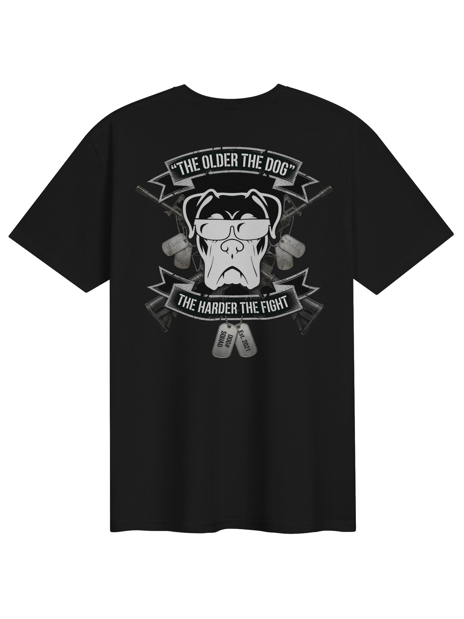 The older the dog the harder the fight - V1 product image (1)