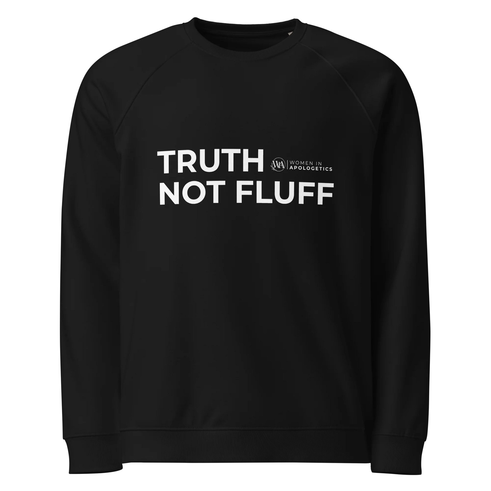 Truth Not Fluff Raglan Sweatshirt product image (1)