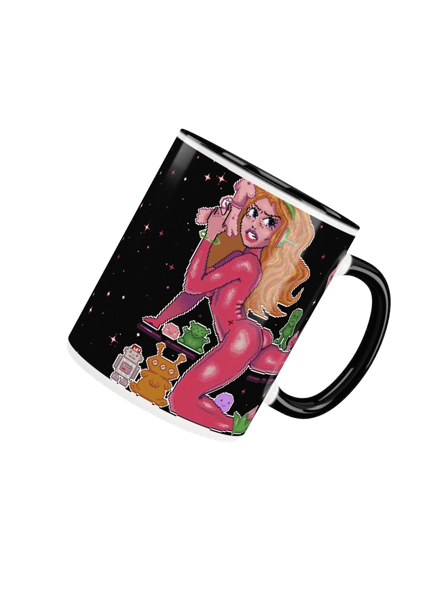 Outta Space Pixels inside colour mug product image (24)