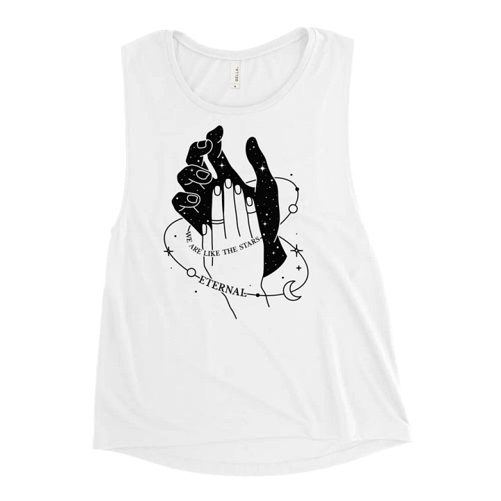 We Are Like The Stars Bella+Canvas Women's Flowy Muscle Tank product image (46)