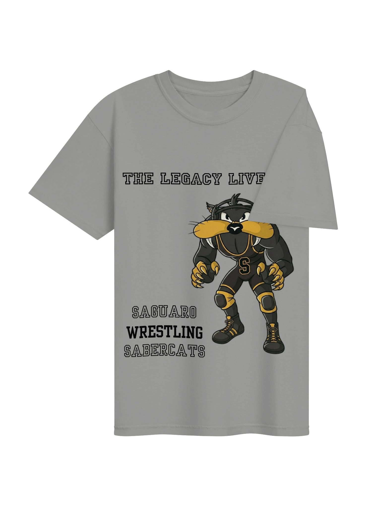 Saguaro Sabercats Wrestling Legacy Tee product image (18)