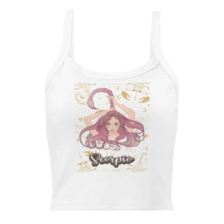 Scorpio Queen Ribbed Tank product image (9)