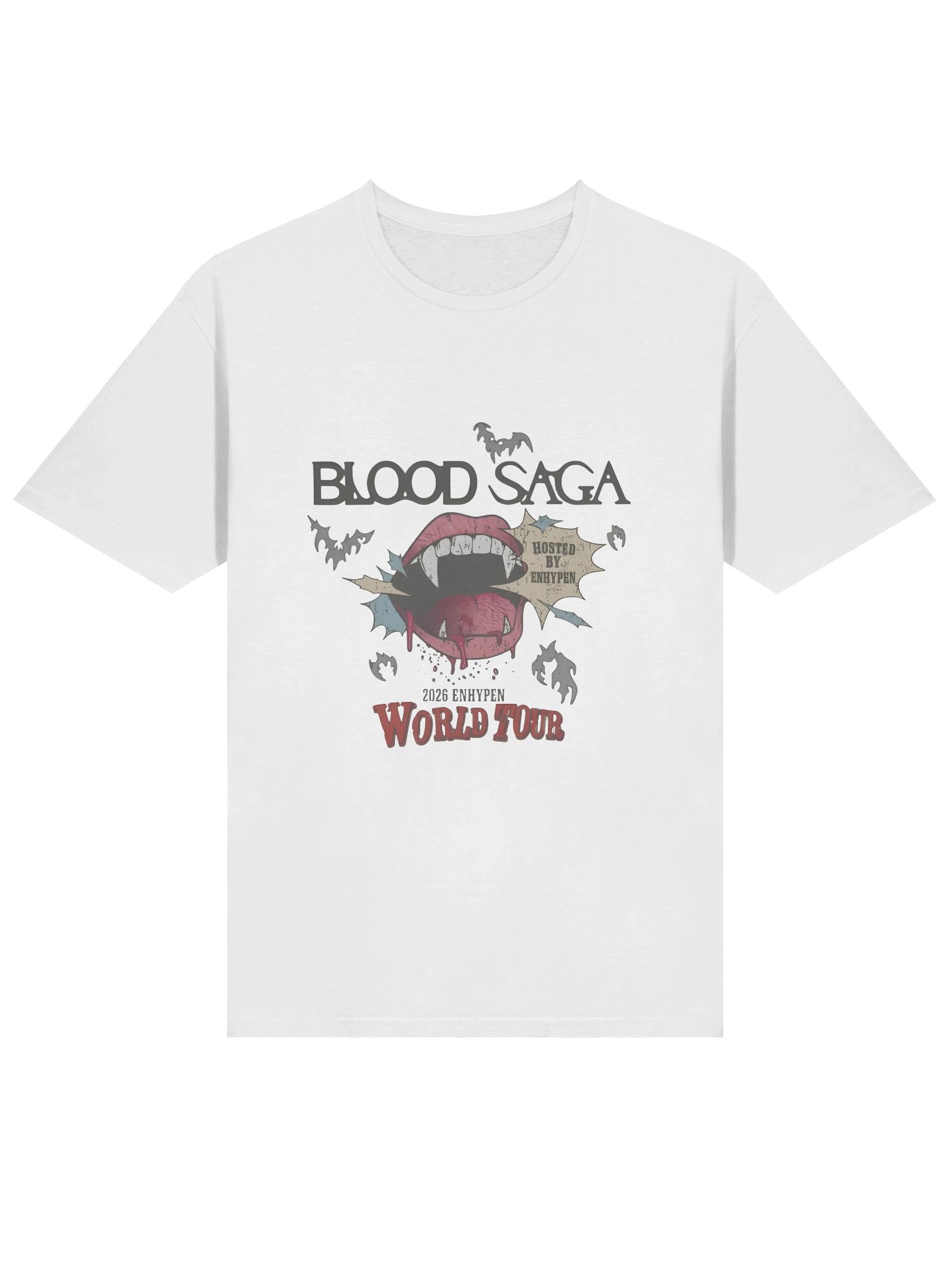 Enhypen Blood Saga World Tour Shirt product image (2)