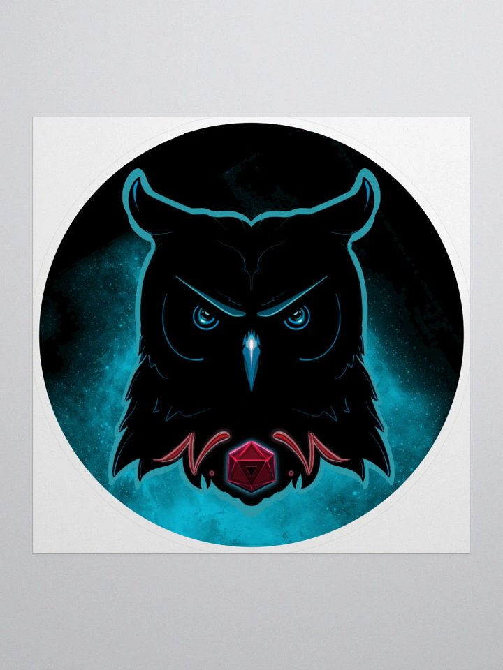 Night Owl Nerds Sticker product image (1)