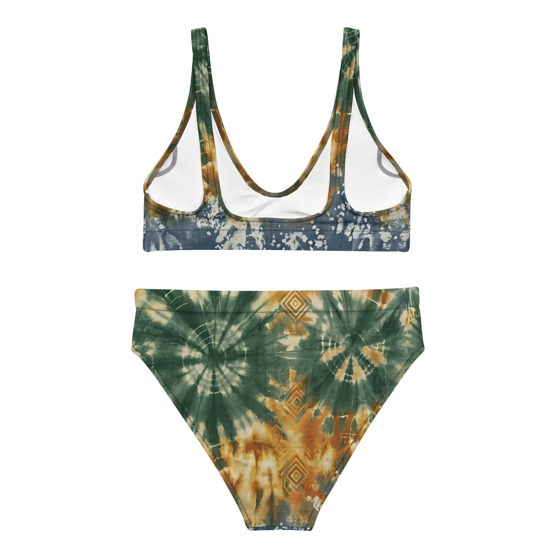 Copacabana Vintage – Organic Texture One-Piece Swimsuit product image (2)
