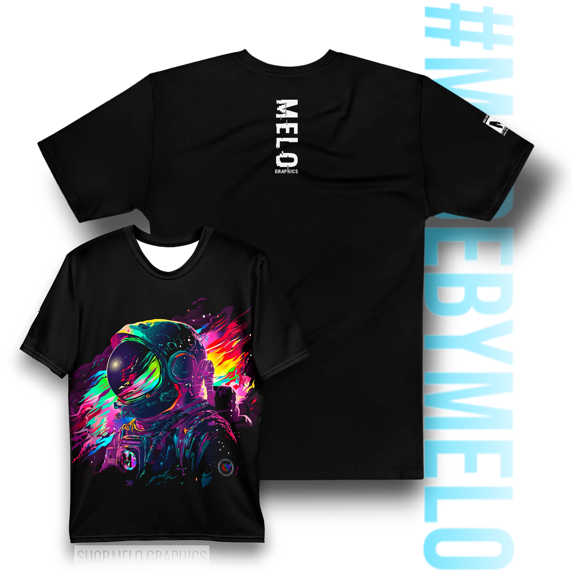 Creative Voyager: MELOGRAPHICS - Ultimate T-Shirt | #MadeByMELO product image (2)