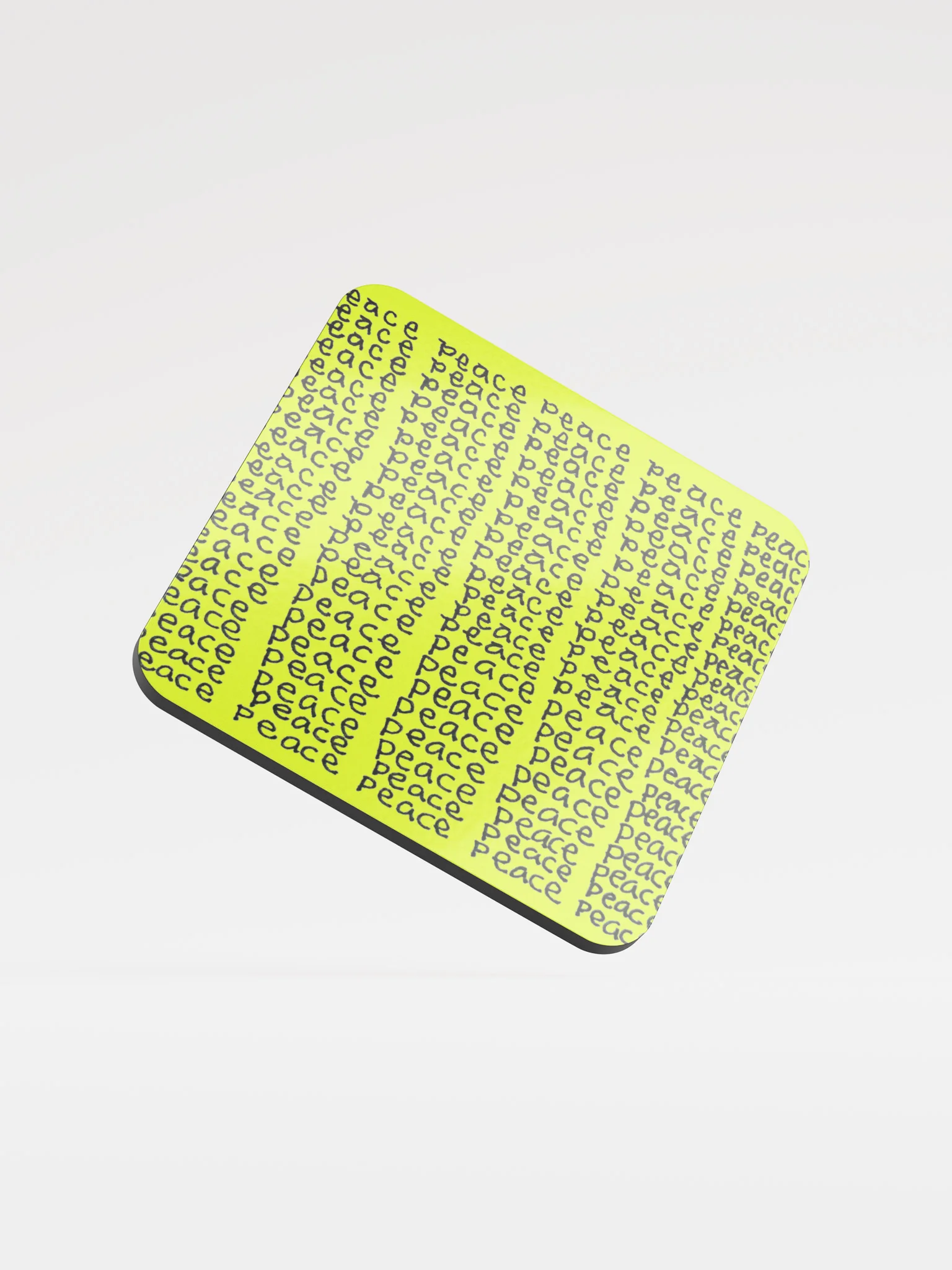 Peace 2 Coaster (Yellow) product image (1)