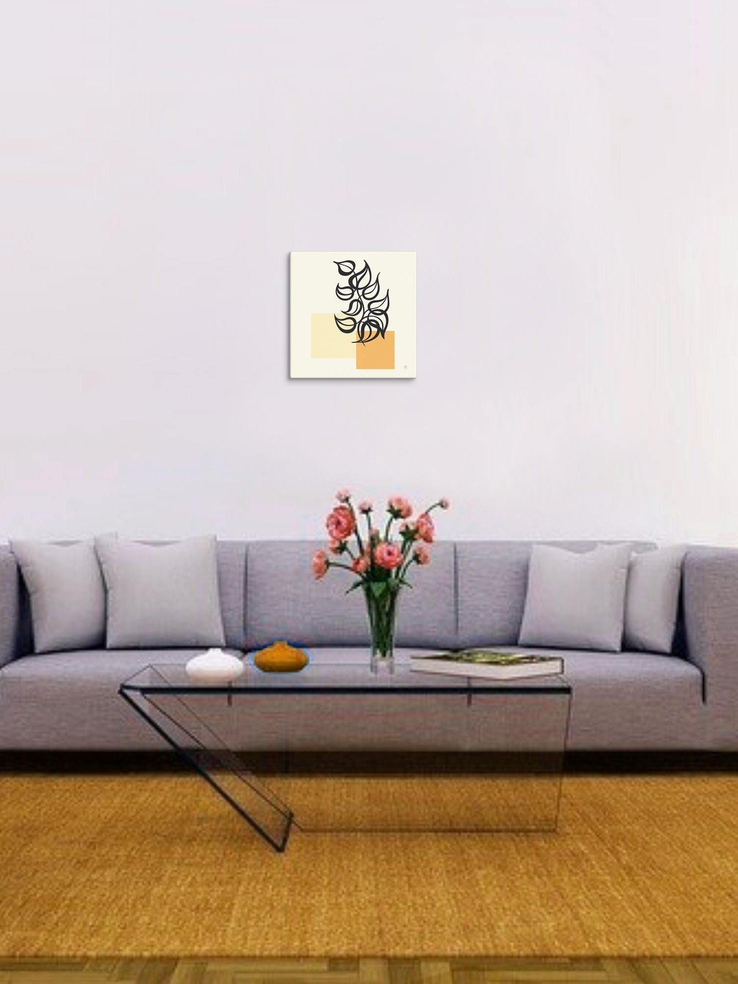 Organic Lines Canvas Print - Abstract Image No. 2 product image (5)