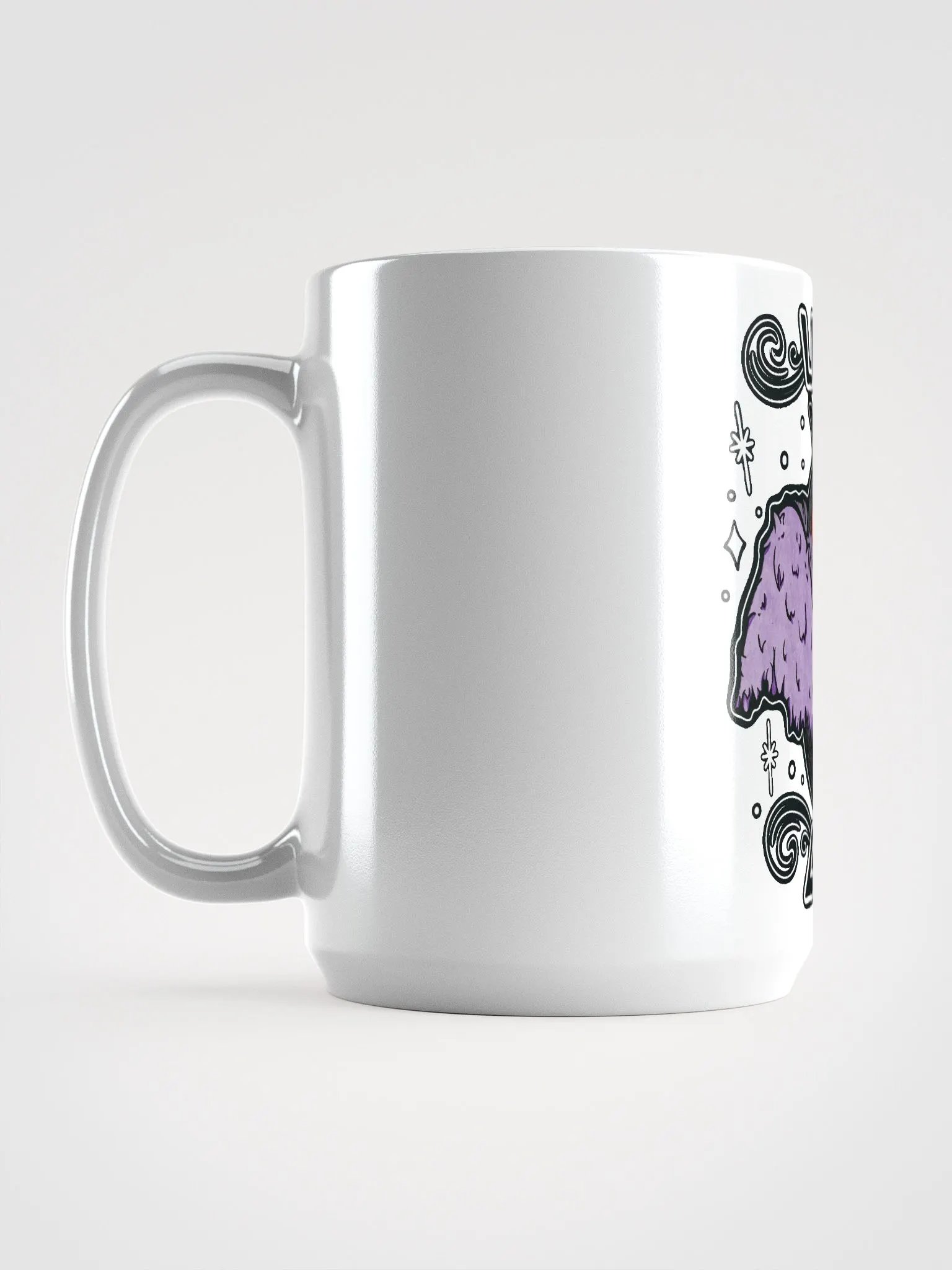 Mothman Lurk Life Glossy Mug product image (6)