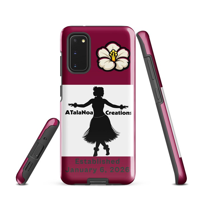 Hibiscus Tribal Tough Case for Samsung® product image (1)