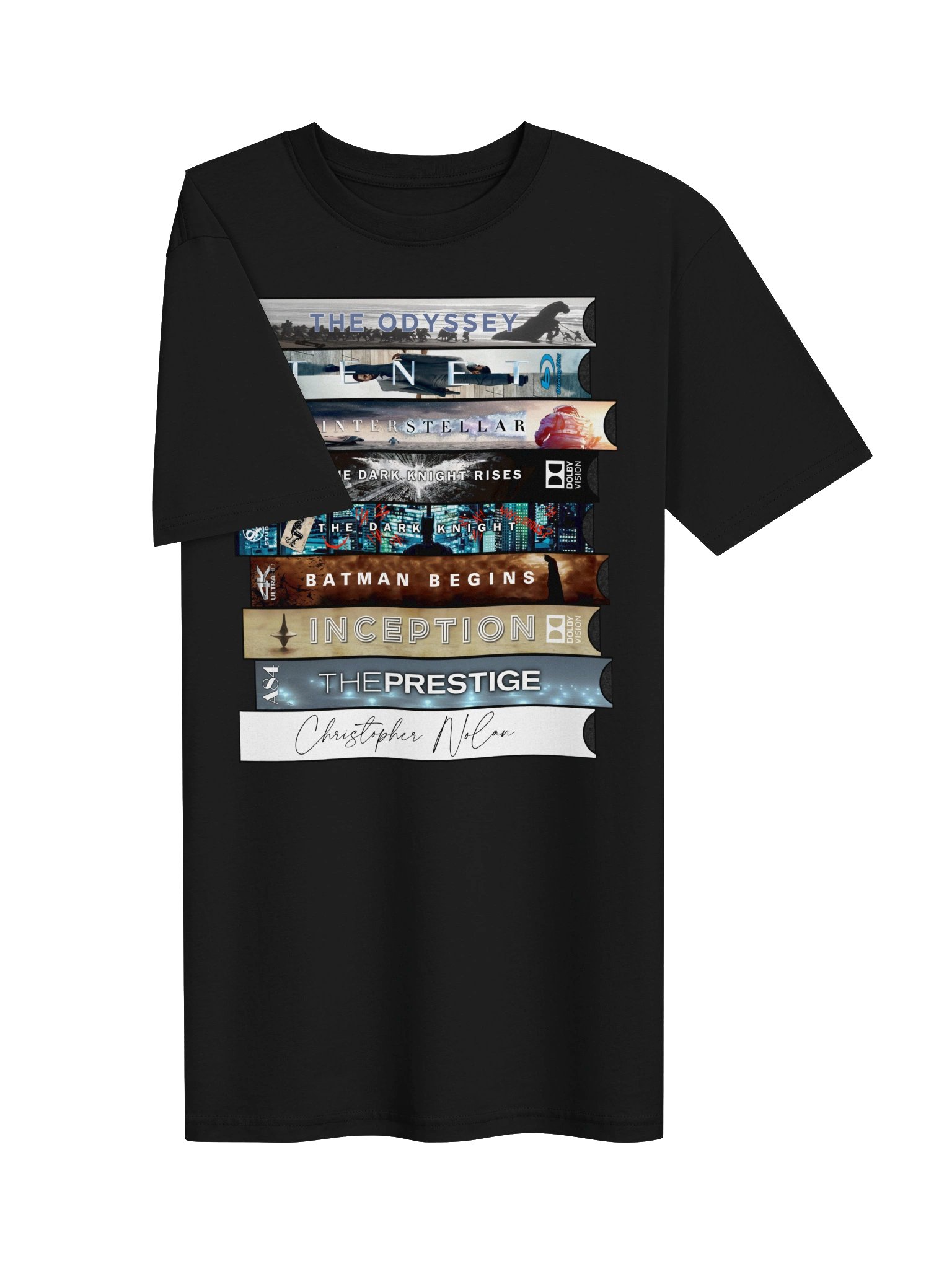 C. Nolan Vhs Tapes Tee product image (5)