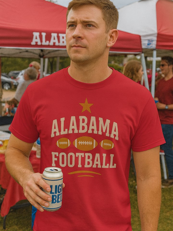 Vintage Alabama Football T-Shirt product image (2)