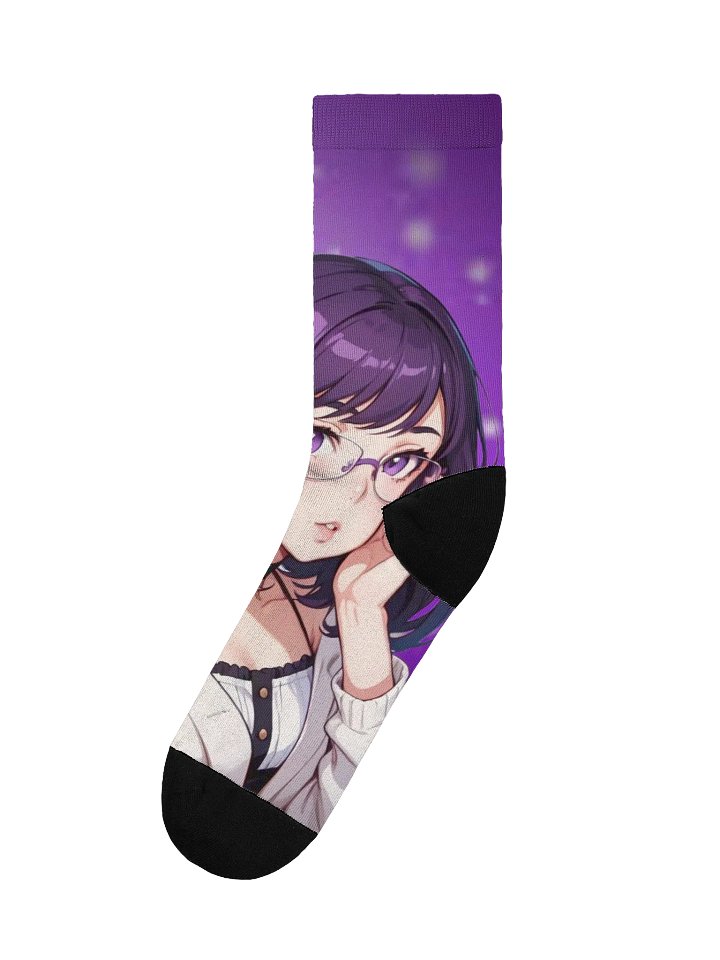 (Purple WAIFU) K Socks product image (1)