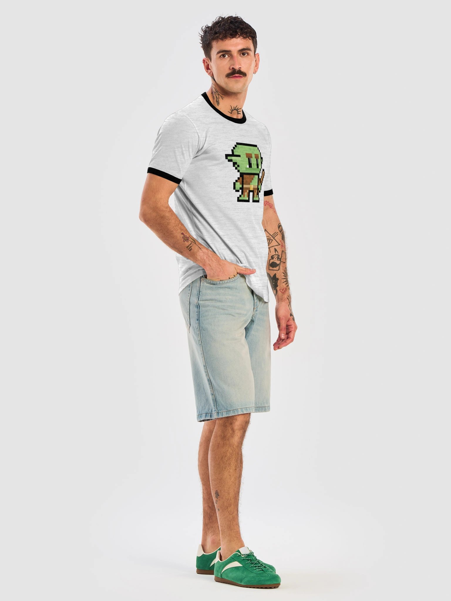 Ugly Ogre Questie Ringer Tee - Unisex product image (7)