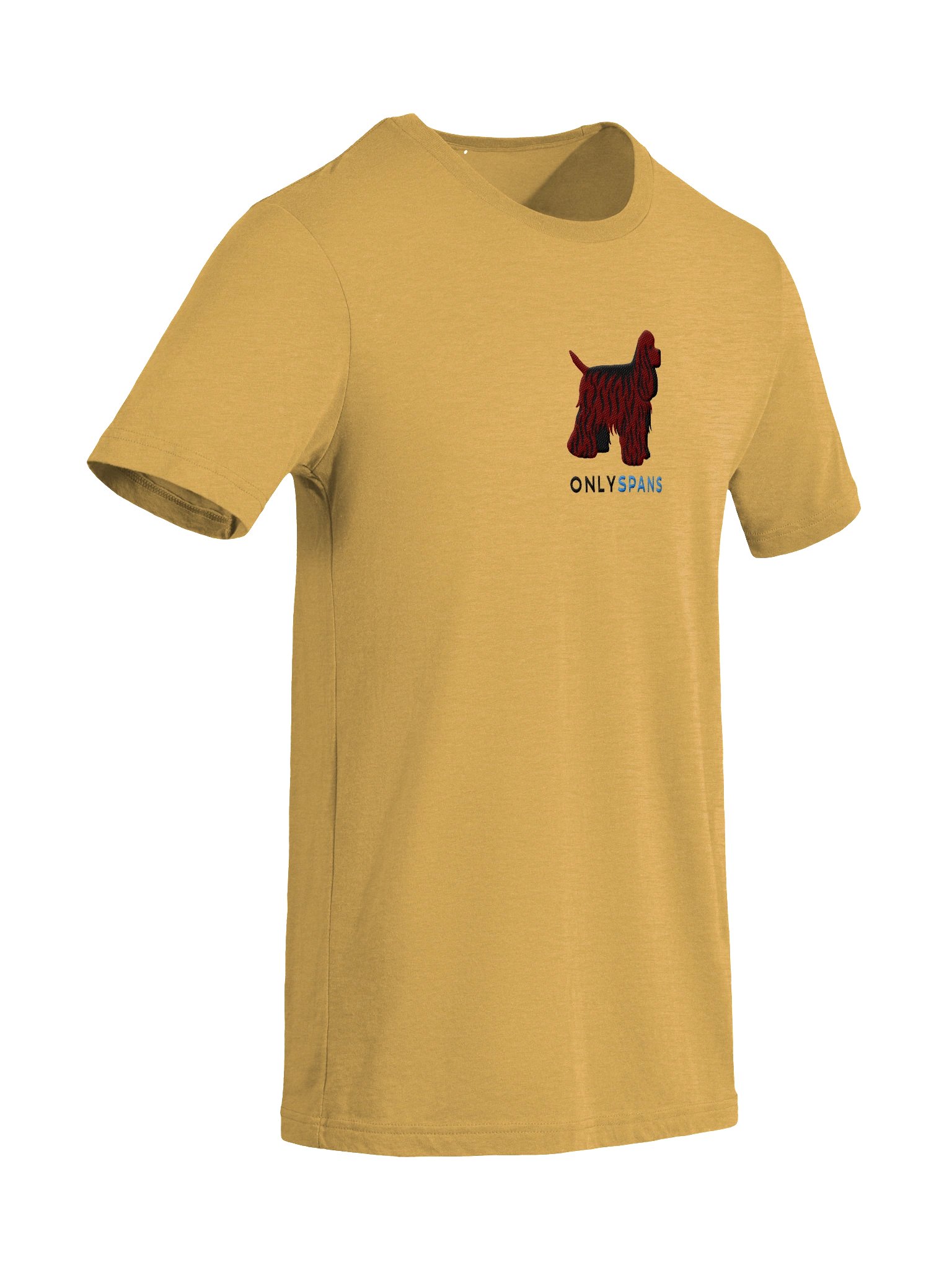 Only Spans T-Shirt(Embroidered) of an American Cocker Spaniel(Liver) product image (57)